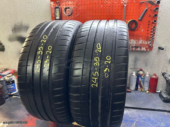 Nentoudis Tyres - Ελαστικά 2TMX - 245/35-20 Michelin Pilot Sport 4S DOT 2320 σε άριστη κατάσταση!