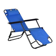 Πτυσσόμενη καρέκλα - ξαπλώστρα παραλίας - 1236 - 270942 - Light Blue ΟΕΜ