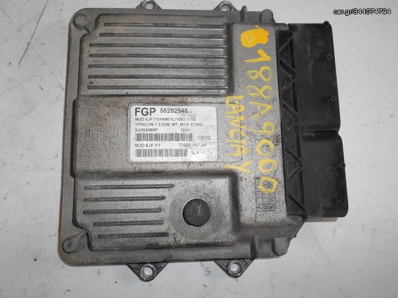 ΕΓΚΕΦΑΛΟΣ ΚΙΝΗΤΗΡΑ LANCIA YPSILON 2003-2006 188A9000 DIESEL 55202548 (5JHS948BF) MJD6JFY1 (71600.007.04)