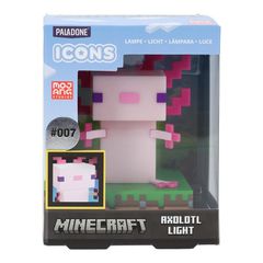 MINECRAFT - Axolotl - Icon Light 11cm-thumb-2