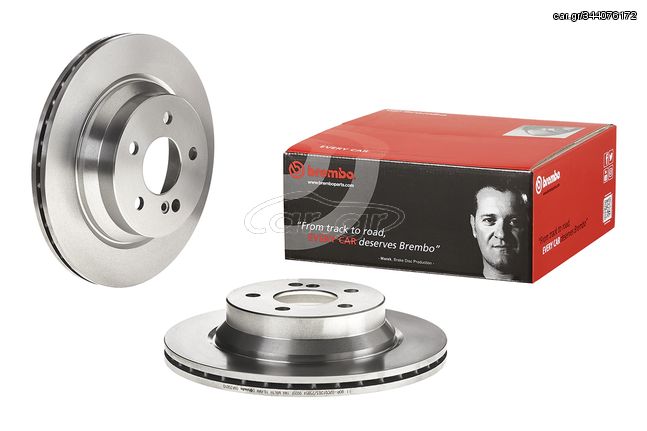 Δισκόπλακα Brembo 09.A358.10, Mercedes-Benz CLS, Mercedes-Benz GLK, Mercedes-Benz E-Class