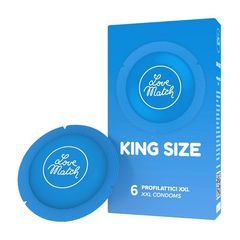 King Size Condoms 60 mm  6 τεμάχια