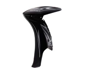 Ποδιά Εξωτερική Αριστ. Μαύρη/BC με Αυτοκ. TARGET125I 18-20 E4