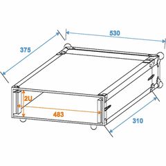 ROADINGER Case for Wireless Microphone Systems - ROADINGER-thumb-1