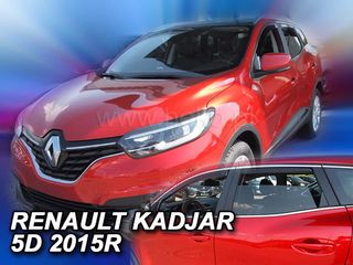 Ανεμοθραύστες Heko Renault Kadjar 2015-2022 Μπροστά & Πίσω Δωρεάν Αποστολή