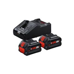 2xPC18V+8.0+GAL18V160 Σετ Μπαταρίες Φορτιστή 18V (2x8.0Ah) - 18V - BOSCH (#1600A02X03)