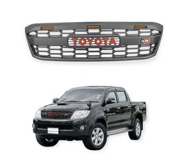 Μάσκα Toyota Hilux Vigo 2005-2011 με LED (GR Style)