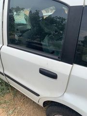 Πόρτα πίσω αριστερή λευκή Fiat panda 2004-2011-thumb-1