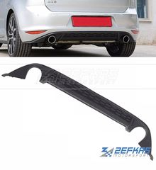 Διαχύτης (Diffuser) Σπόϊλερ Πίσω Προφυλακτήρα VW Golf 7 (2012-2017) look GTI