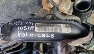 Κινητήρας Εισαγωγής Κομπλέ VW POLO V (6R1, 6C1) 1.2 TSI Cbzb 2014