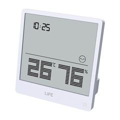 Ψηφιακό θερμόμετρο και υγρόμετρο εσωτερικού χώρου - LIFE SIMPLE WHITE