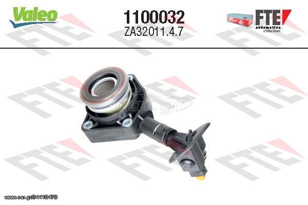 Κεντρ. ρουλεμάν συμπλ., συμπλέκτης VALEO 1100032 Ford C-Max 1600cc TDCi 101ps 2007-2010 (1226832,1232035,1352356,1418659,1472108)