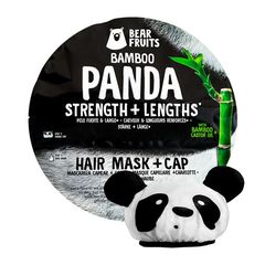 BEARFRUITS Bear Fruits Μάσκα Μαλλιών Για Δύναμη & Μήκος 20ml & Σκουφάκι Panda 1τμχ.