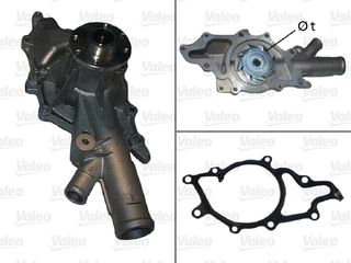 Αντλία νερού VALEO 506926 Mercedes-Benz Sprinter Bus 2100cc D 95ps 2009-2013 (6462001001,6462001601)