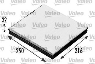 Φίλτρο, αέρας εσωτερικού χώρου VALEO 698685 Mercedes-Benz G-Class W461 2900cc GD G290 D 95ps 1993-2000 (4638300018,6Q0820367,6Q0820367B)