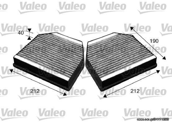 Φίλτρο, αέρας εσωτερικού χώρου VALEO 715621 Mercedes-Benz G-Class W463 6000cc AMG 65 630ps 2015-Σήμερα (2308300418)