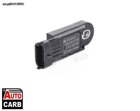 Aισθητηρας Πιεση Υπερπληρωσης BOSCH 0281002961 για OPEL MOVANO 2010-, OPEL VIVARO 2001-2014, RENAULT ESPACE 2002-