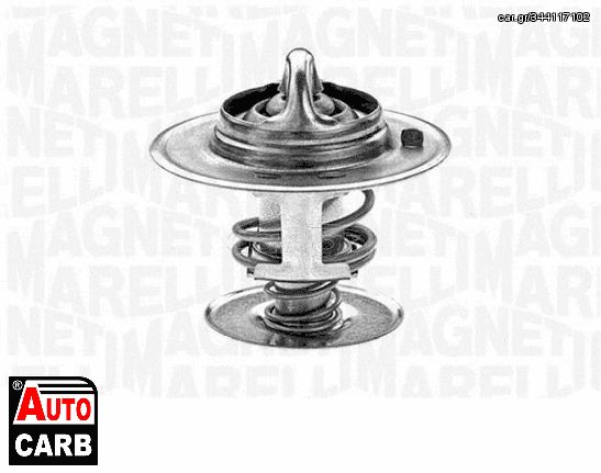 Θερμοστατης Ψυκτικο Υγρο MAGNETI MARELLI 352027088000 για PEUGEOT 307 2003-2009, VW GOLF 1983-1992, VW JETTA 1983-1992