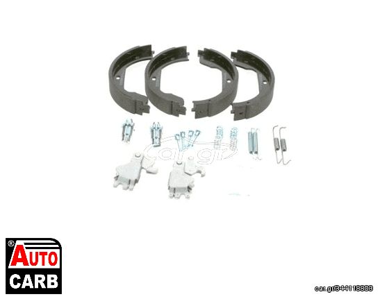 Σετ Σιαγονων Φρενων Χειροφρενο BOSCH 0204113805 για BMW X5 2000-2018, BMW X6 2007-2019, BMW Z4 2002-2009