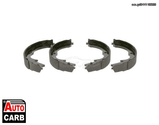 Σετ Σιαγονων Φρενων Χειροφρενο BOSCH 0986487739 για SUBARU OUTBACK 1998-2003, SUBARU WRX 2011-