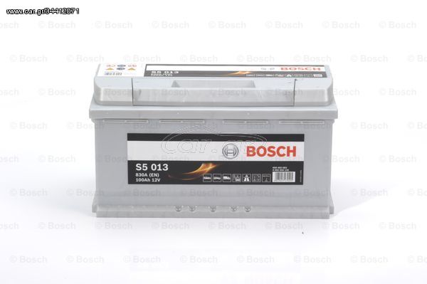 Μπαταρία εκκίνησης BOSCH 0092S50130 Alfa Romeo 166 2400cc JTD 136ps 1998-2000 (000915105AH,000915105AK,0009823308,000982330826,0009823808)