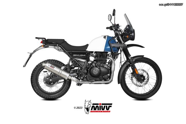 Εξάτμιση Τελικό Mivv Oval S.Steel Roual Enfield Himalayan 2021 - 2023*//Scram 411