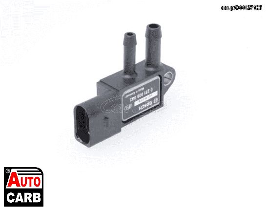 Αισθητηρας Πιεση Καυσαεριων BOSCH 0281006082 για SKODA OCTAVIA 2004-2013, SKODA RAPID 2012-2019, SKODA ROOMSTER 2006-2015