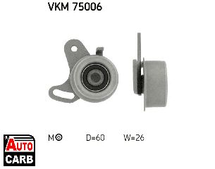 Τεντωτηρας Οδοντ Ιμαντας . VKM75006 για HYUNDAI GETZ 2001-2011, HYUNDAI LANTRA 1995-2000, HYUNDAI MATRIX 2001-2010