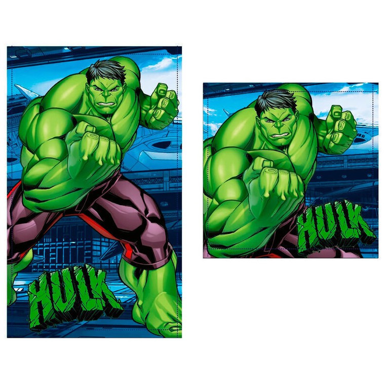Marvel Hulk set 2 cotton towels