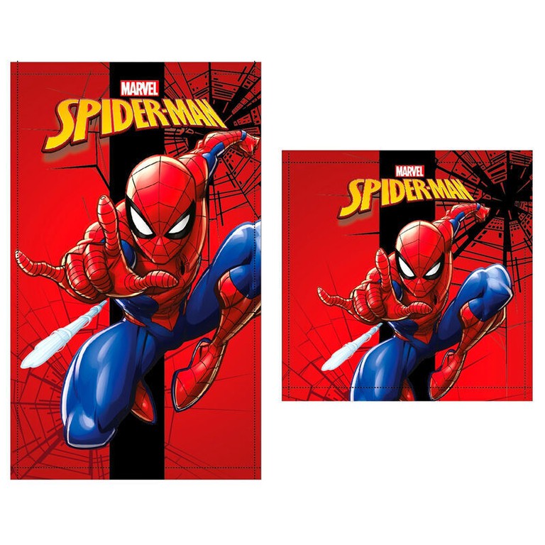 Marvel Spiderman set 2 cotton towels