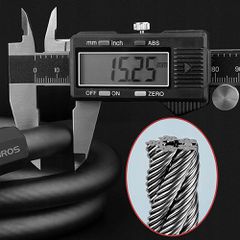 Rockbros RKS507-1BK bicycle lock with combination 1.8 m - black-thumb-3