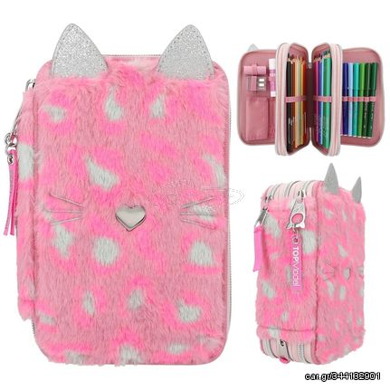 TOPModel Triple Pencil Case Leo WILD ( 0412787 ) / Toys