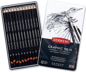 Derwent - Graphic Soft Pencils (12 Tin) / Toys