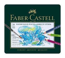 Faber-Castell - Watercolour pencil Albrecht Dürer tin of 24 (117524) / Toys