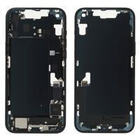 For iPhone/iPad (AP14PL0021BPSP) Middle Frame (Pulled A) incl. small parts - Black, For iPhone 14 Plus