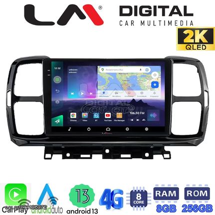 LM Digital - LM ZQ8996 GPS Οθόνη OEM Multimedia Αυτοκινήτου για Citroen C5 AirCross 2017  2021 (CarPlay/AndroidAuto/BT/GPS/WIFI/