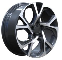 TOYOTA STYLE ΖΑΝΤΕΣ ΚΑΙΝΟΥΡΓΙΕΣ ΣΕΤ 7Χ18 5Χ114,3Κ ΕΤ50 ΜΑΥΡΟ ΓΙΑΛΥΣΤΕΡΟ ΔΙΑΜΑΝΤΕ