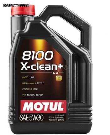 MOTUL 8100 XCLEAN + 5W30 5LT