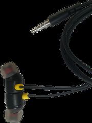 YSY E120000 In-ear Handsfree με Βύσμα 3.5mm Μαύρο
