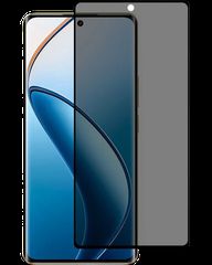 Full Glue Privacy Tempered Glass 3D for Realme 12 5G black
