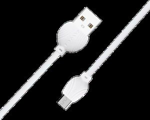 Awei CL-61 Regular USB 2.0 to micro USB Cable Άσπρο 1m-thumb-1