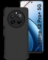 Silicon case protect lens for Realme 12 Pro / 12 Pro Plus Black