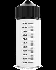 Unicorn chubby 120ml Clear με Διαγράμμιση (Black Cup)
