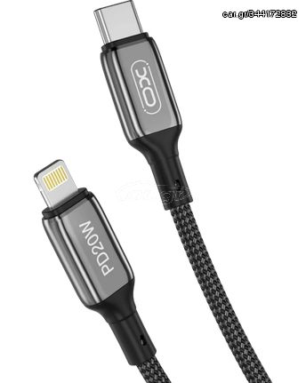 XO cable NB-Q180A PD USB-C -Lightning 1,0m 20W Black