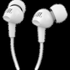 JBL C100SI In-ear Handsfree με Βύσμα 3.5mm Λευκό