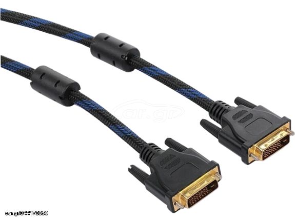 Ancus HiConnect Cable DVI-I male - DVI-I male 1.8m Μαύρο