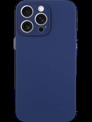 Silicon case protect lens for iPhone 15 Pro Max Dark Blue