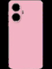 Matt TPU case protect lens for Realme C55 Pink