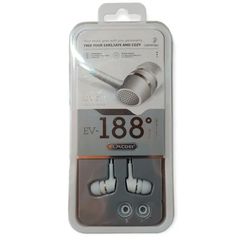 Elmcoei earphones EV-188 jack 3,5mm White