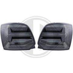 VW POLO 6R/6C TAILLIGHTS SMOKE GREY LED / ΟΠΙΣΘΙΑ ΦΑΝΑΡΙΑ ΓΚΡΙ 